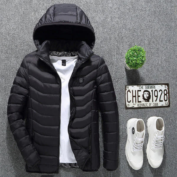 HEATURA CORE™ — Men’s Smart Heated Jacket | USB Winter Thermal Coat